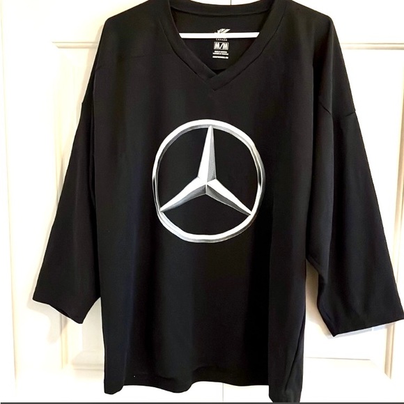 Kobe Sportswear | hockey practice jersey, branded with Mercedes-Benz Logo, black - Picture 3 of 8
